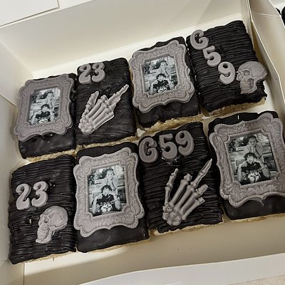 Designed Chocolate Rice Crispies 