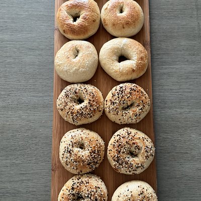 Sourdough Bagels