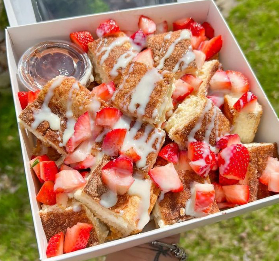 Mother’s Day Churro Cheesecake Tray