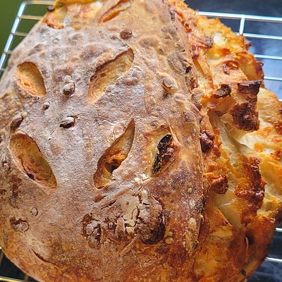 Cheeder Herb&garlic Sourdough Loaf