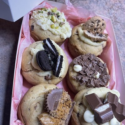 8 Pack Small Loaded Cookie Cups
