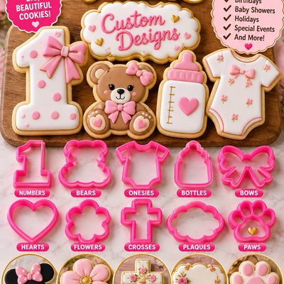 Extreme Large Cookie Cutter Prints