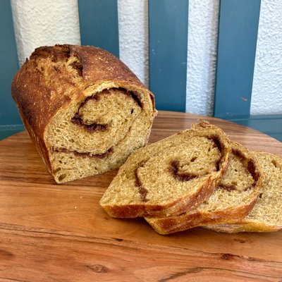 Pumpkin Spice Swirl Sourdough 