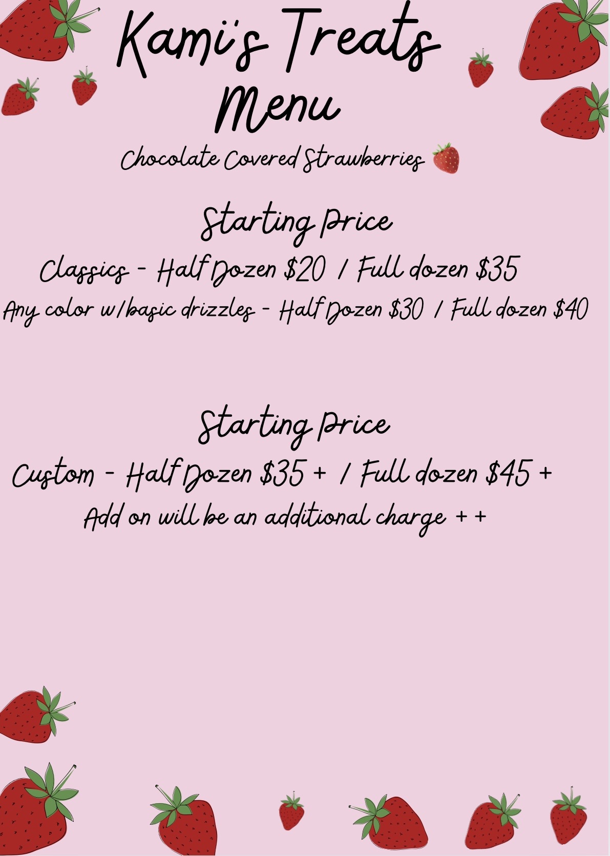 Chocolate Covered Strawberries 🍓