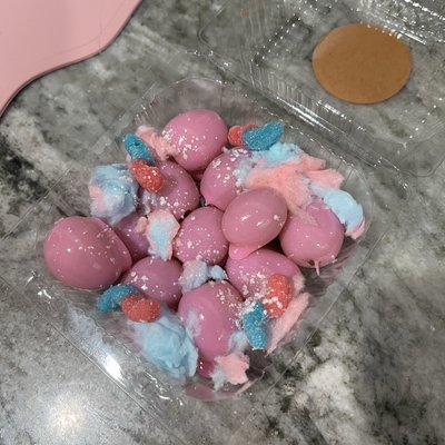 Cotton Candy Candied Grapes (Regular Tray)