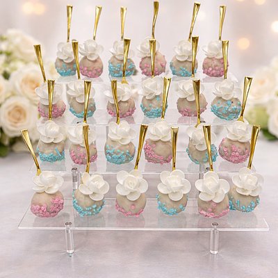 Floral  Cake Pops (Dozen)