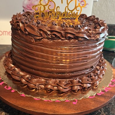 Double Chocolate cake