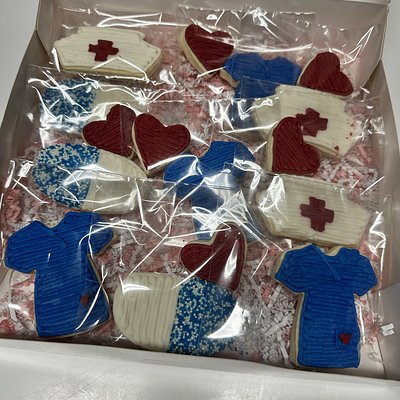 Custom sugar cookies “Nurses/Doctors”
