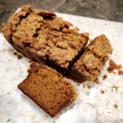 Pumpkin Streusel Bread