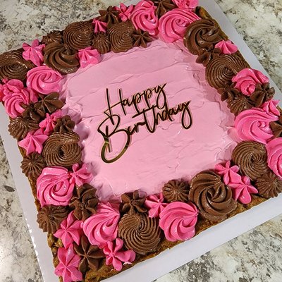 Custom Cookie Cake