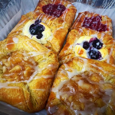 Blueberry Cream Cheese Danish