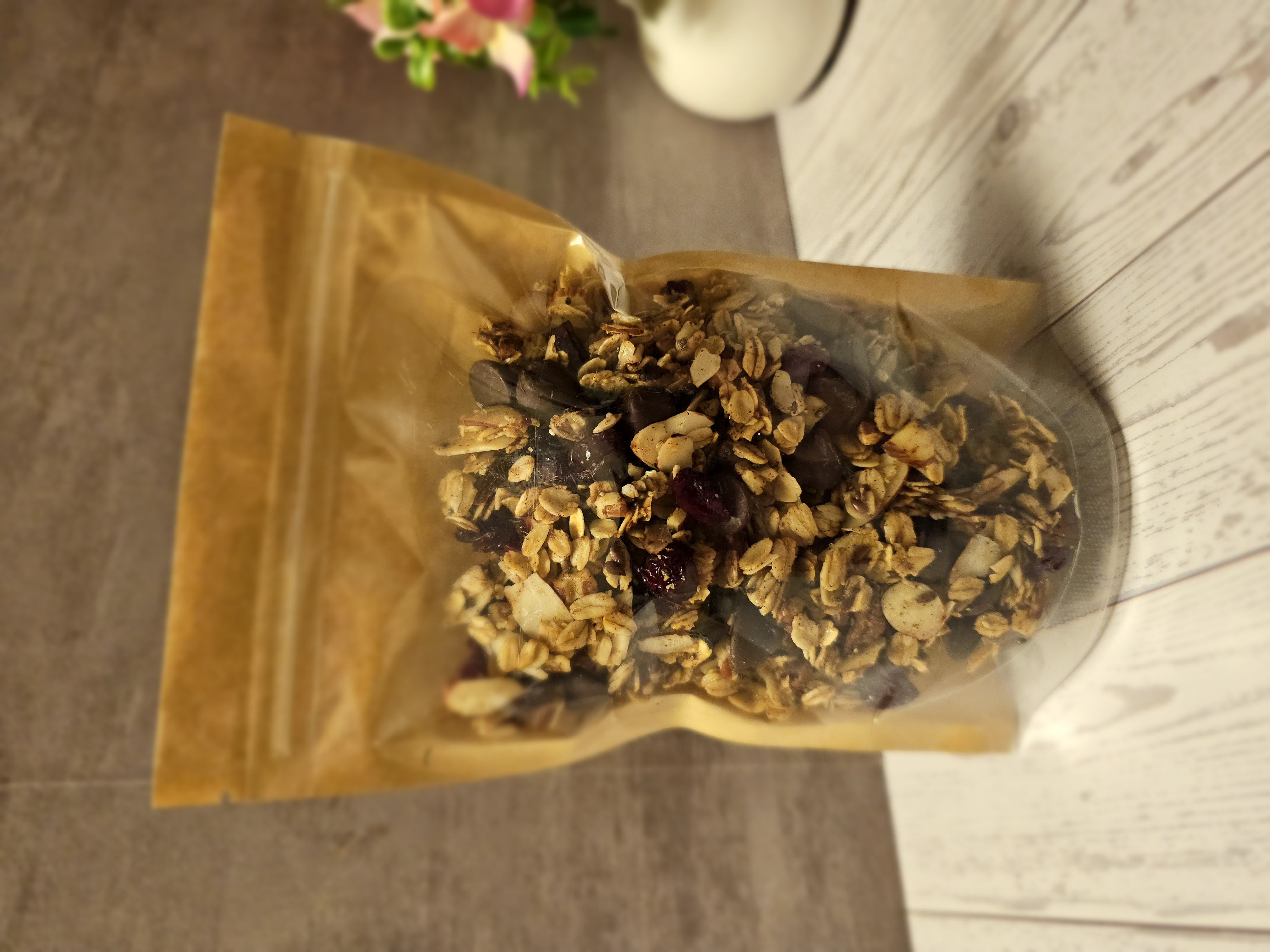 Maple Cinnamon Granola W/ Dark Chocolate 6oz Bag
