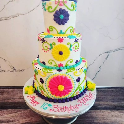 3 Tier 4"/6"/8"