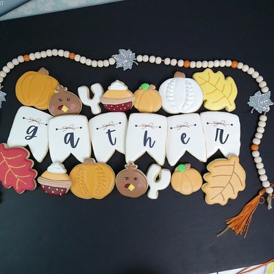“Gather” Fall Cookie Platter