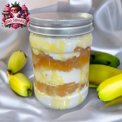 Banana Pudding Flavored Cake In A Cup 12oz 