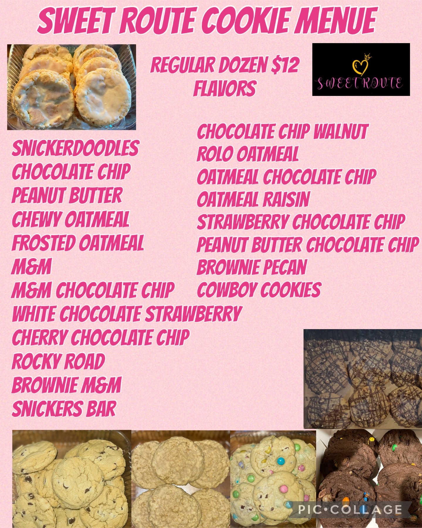 Sweet Route Cookies