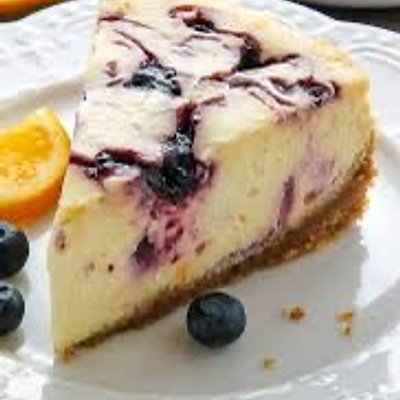 Blueberry And Lemon Cheesecake/ 10 Inch