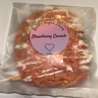 Strawberry Crunch Cookies