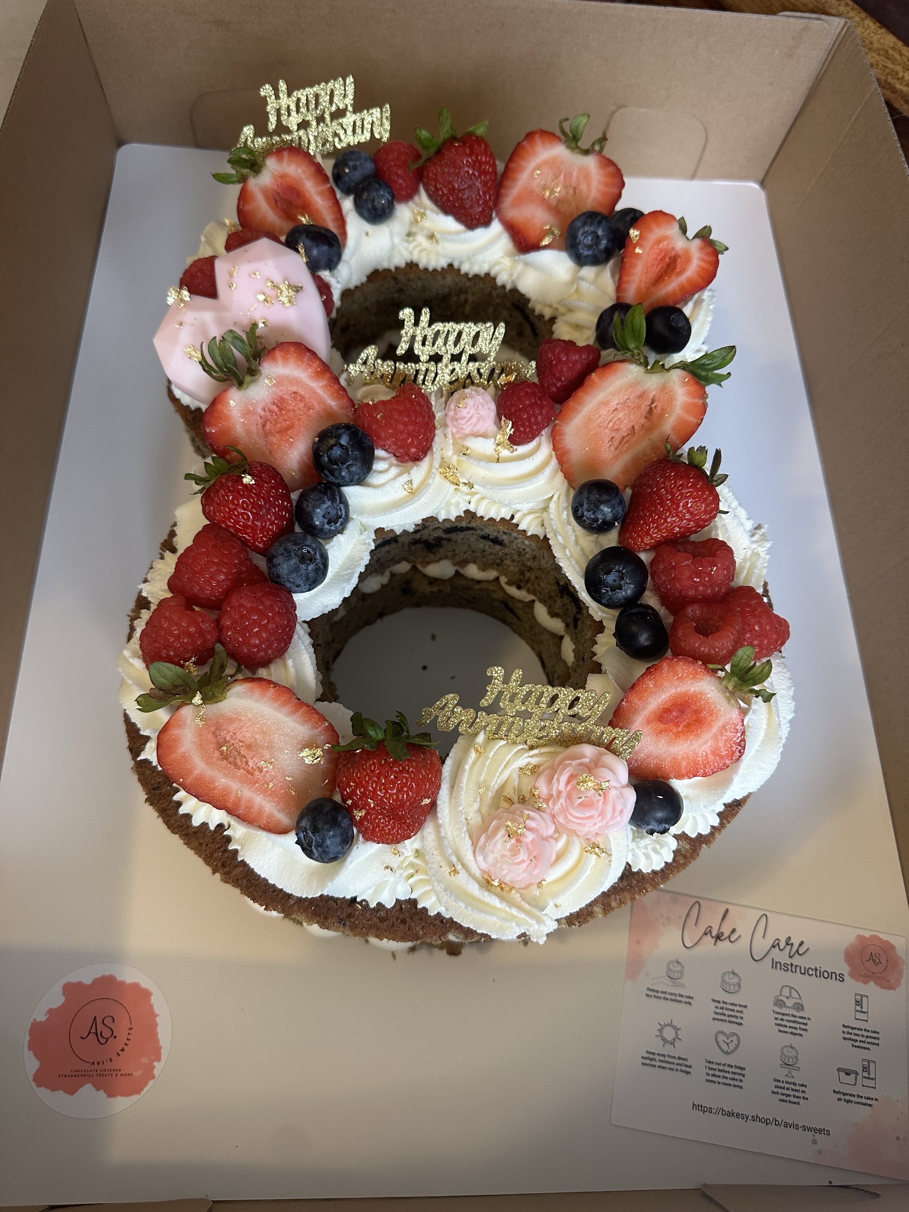 Letter Or Number Cake
