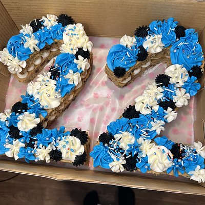 2 LETTER/NUMBER CAKE/COOKIE 