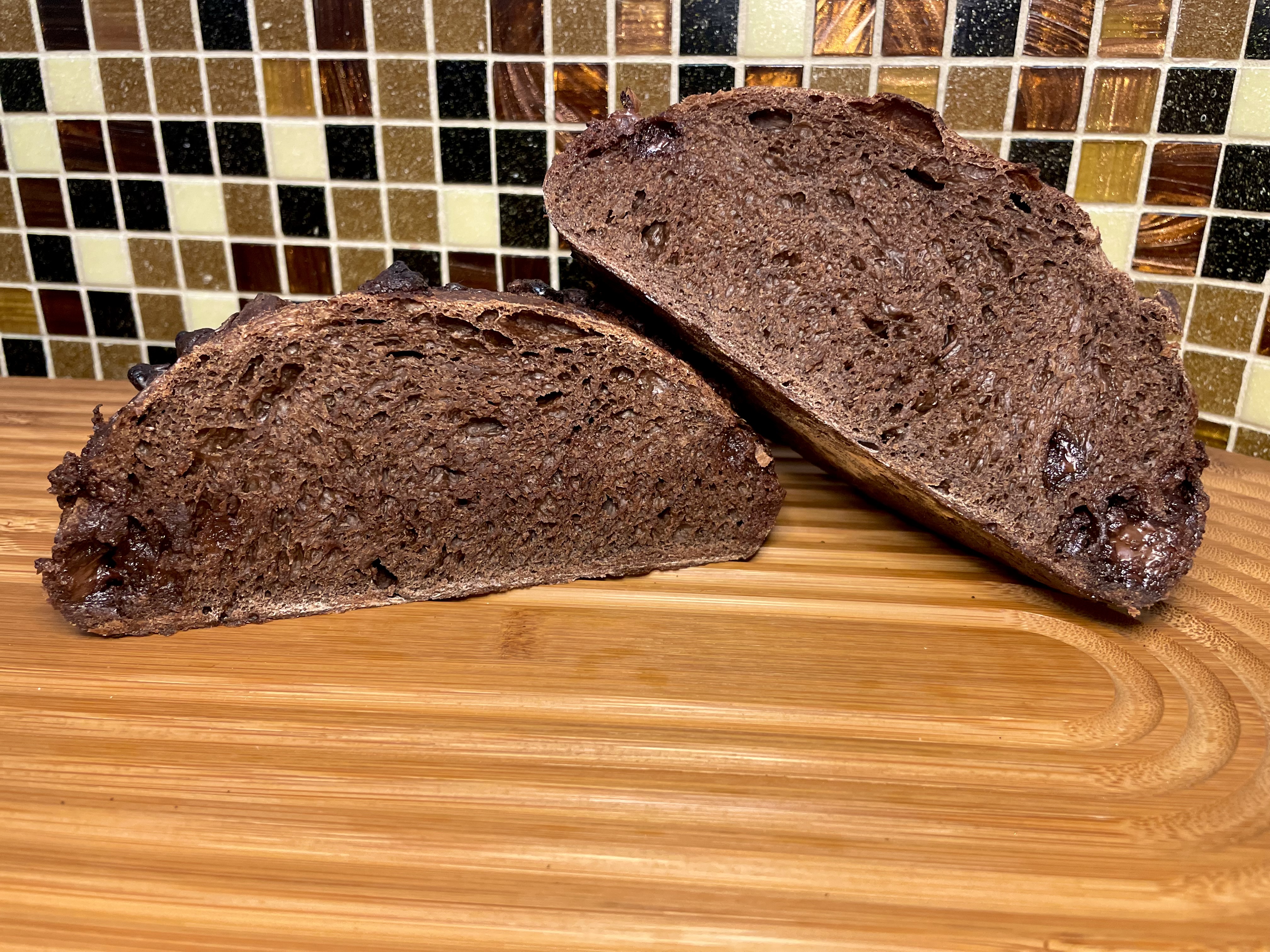 Sourdough Brownie Bread