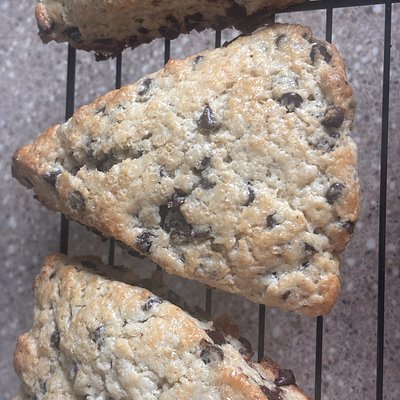Chocolate Chip Scones