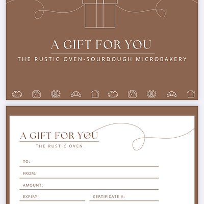 Gift Certificate - $10 minimum (please write amount in notes)