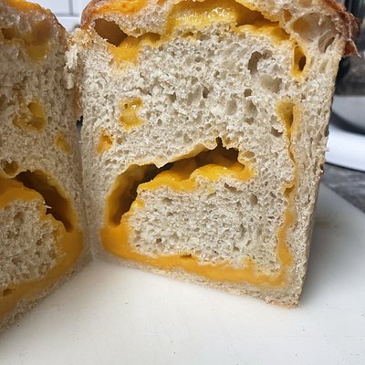 Cheesy Sourdough Loaf