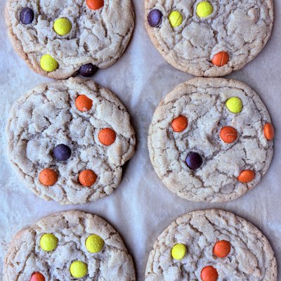 6 CT Sourdough Reese’s Pieces Peanut Butter Cookies