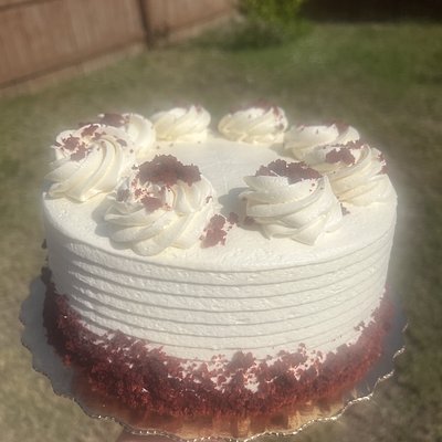 8” Red Velvet Cake 