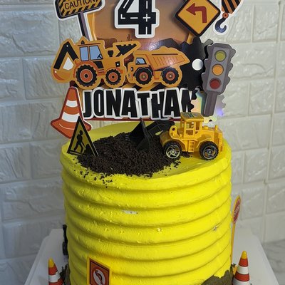 Three layered 6"  Round cake