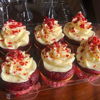 Red Velvet with Cream Cheese Frosting