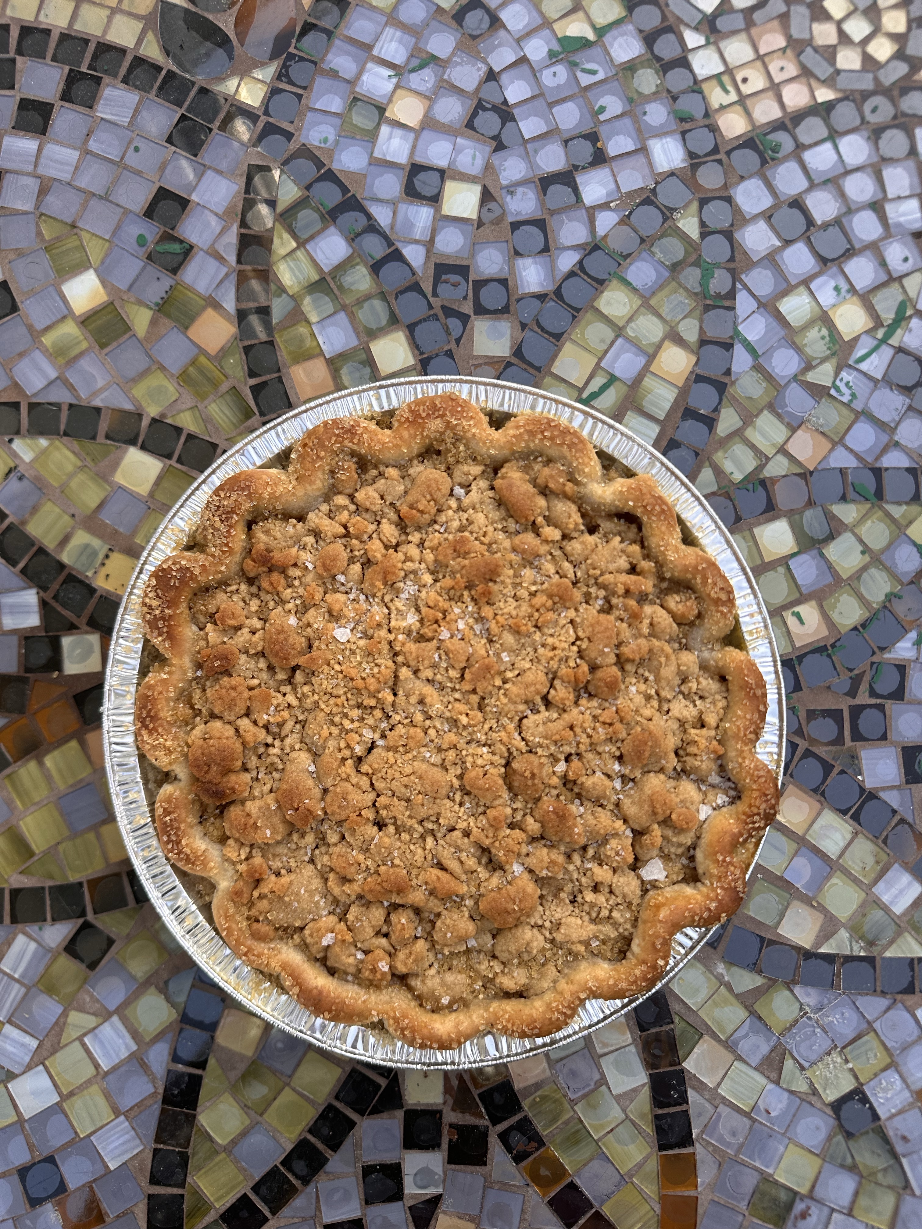Apple Crumble Pie 