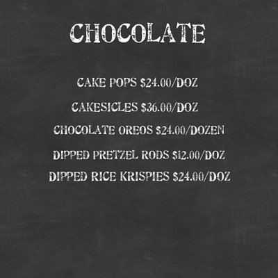 Chocolates