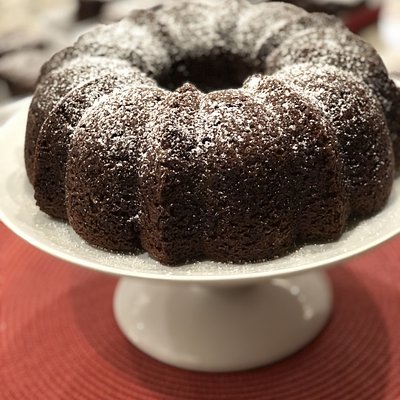 Chocolate Crack Bundt Cake