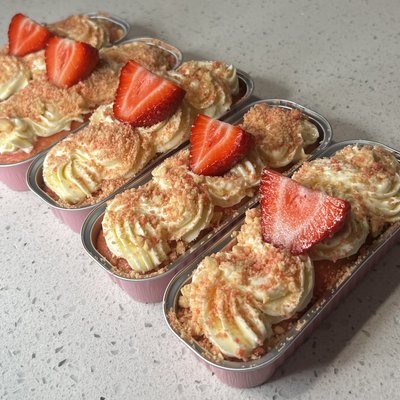 Strawberry Mini Loafs 