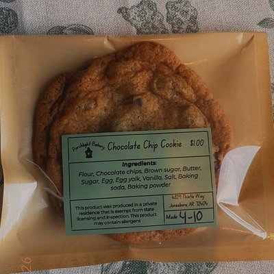 Chocolate Chip Cookies - Half Dozen