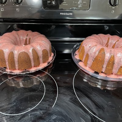 Strawberry Pound Cake