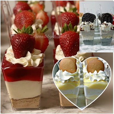 Custom 3oz Dessert Shooters (dz)