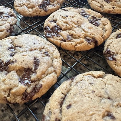 Sourdough Chocolate Chunk Cookies