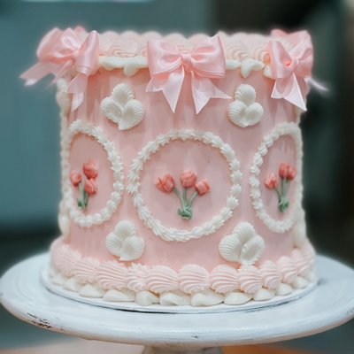 6” Cake Serving 12