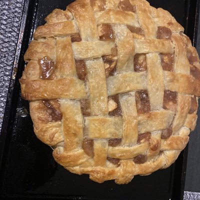 Peach raspberry Pie