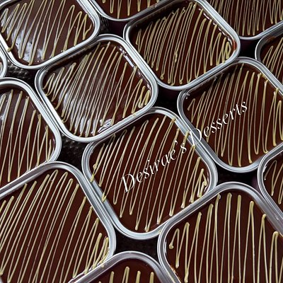 Mini Dubai Brownies