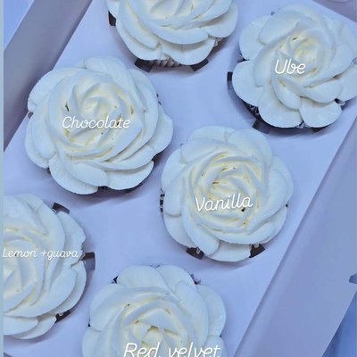 Wedding Tasting Cupcakes Box (6 Flavors)