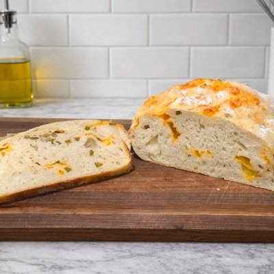 Jalapeño and Cheddar Sourdough 