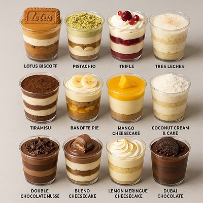 Dessert cups