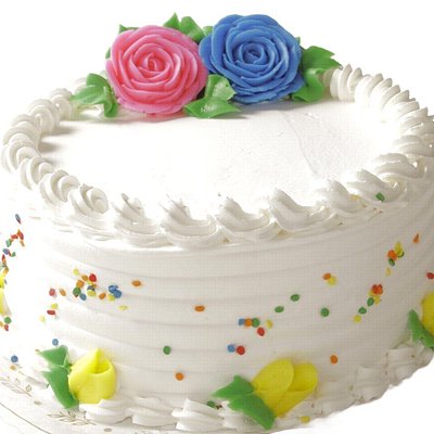 8 Inch Round Single Tier (Serves 12)