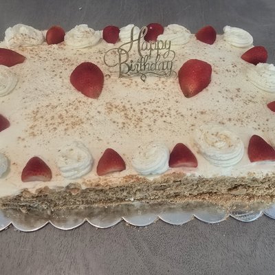 Full Sheet Cake With Filling 