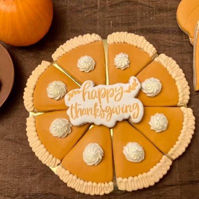 Pumpkin Pie Cookie Platter