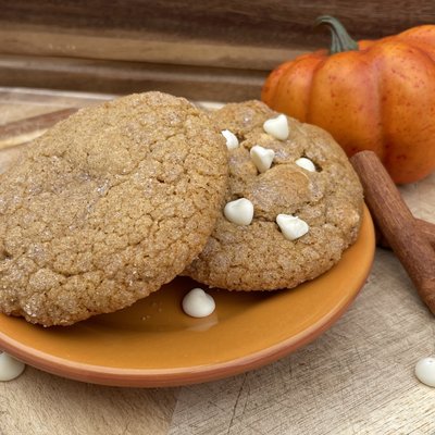 Autumn Spiced Pumpkin Cookies